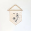 October Birth Month Hang Sign: Cosmos Flower