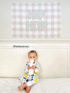 {Gingham} Hip Hop Banner