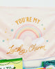 {Rainbow Pink} You're My Lucky Charm Banner