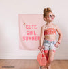 Cute Girl Summer Banner