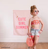 Cute Girl Summer Banner