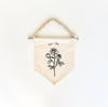 June Birth Month Hang Sign: Rose Flower