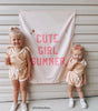 Cute Girl Summer Banner