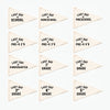 First & Last Day of School Flag Sets: Preschool - 12th Grade {Black}