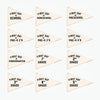 First & Last Day of School Flag Sets: Preschool - 12th Grade {Black}