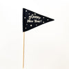 PRE-ORDER: {Black} Happy New Year Flag
