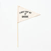 First Day of School Flag: Preschool - 12th Grade {Black}