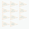 First & Last Day of School Flag Sets: Preschool - 12th Grade {Blue}