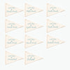 First & Last Day of School Flag Sets: Preschool - 12th Grade {Blue}
