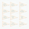 First & Last Day of School Flag Sets: Preschool - 12th Grade {Blue}