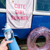 Cute Girl Summer Banner