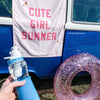 Cute Girl Summer Banner