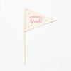 Congrats Grad Flag {Pink}