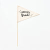 Congrats Grad Flag {Black}