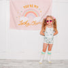 {Rainbow Pink} You're My Lucky Charm Banner