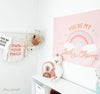 {Rainbow Pink} You're My Lucky Charm Banner