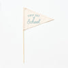 First Day of School Flag: Preschool - 12th Grade {Blue}