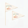 First & Last Day of School Flag Sets: Preschool - 12th Grade {Rainbow}