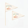 First & Last Day of School Flag Sets: Preschool - 12th Grade {Rainbow}