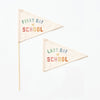 First & Last Day of School Flag Sets: Preschool - 12th Grade {Rainbow}
