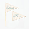 First & Last Day of School Flag Sets: Preschool - 12th Grade {Blue}