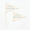 First & Last Day of School Flag Sets: Preschool - 12th Grade {Blue}