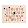 {Pink} Halloween Alphabet Banner©