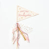 First & Last Day of School Flag Sets: Preschool - 12th Grade {Pink}
