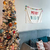 PRE-ORDER: {Red + Green} Merry & Bright Banner