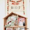PRE-ORDER: {Red + Green} Merry & Bright Banner