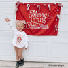 PRE-ORDER: {Vintage Red} Merry Little Christmas Banner
