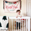 PRE-ORDER: {Green + Red} Love You To The North Pole Banner