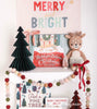 PRE-ORDER: {Red + Green} Merry & Bright Banner
