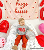 {Pink} Hugs & Kisses Banner