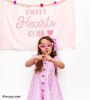 {Pink} Sweet Hearts Club Banner