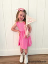 Last Day Of School Flag: Preschool - 12th Grade {Pink}