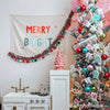 PRE-ORDER: {Red + Green} Merry & Bright Banner