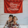 PRE-ORDER: {Vintage Red} Merry Little Christmas Banner