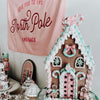 PRE-ORDER: {Pink + Red} Love You To The North Pole Banner