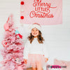 PRE-ORDER: {Pink} Merry Little Christmas Banner©