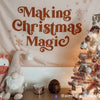 {Pink} Making Christmas Magic Banner