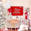 PRE-ORDER: {Vintage Red} Merry Little Christmas Banner