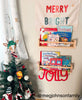 PRE-ORDER: {Red + Green} Merry & Bright Banner