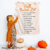 Fall Bucket List Banner