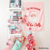 PRE-ORDER: {Pink} Tis The Season to be Jolly Banner©