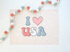 I Love USA Banner