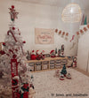 PRE-ORDER: {Green + Red} Love You To The North Pole Banner