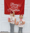 PRE-ORDER: {Vintage Red} Merry Little Christmas Banner