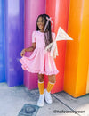 First Day of School Flag: Preschool - 12th Grade {Pink}