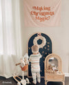 {Pink} Making Christmas Magic Banner